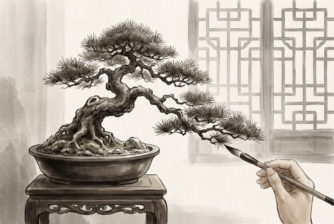 免费菠萝案头清供盆景制作视频教程 - www.gz259191.cn